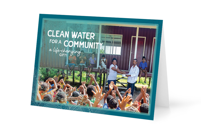 CLEAN WATER FOR A COMMUNITY