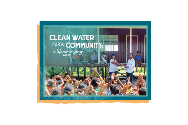 CLEAN WATER FOR A COMMUNITY